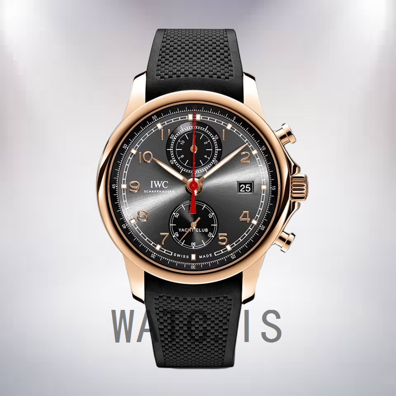 IWC Portuguese Chrono IW390505 43mm/40mm Men's Rubber Band